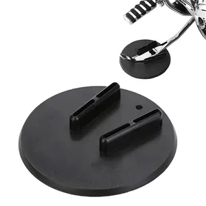 Racepro Motorfiets Side Kickstand Jiffy Stand Coaster Pad Puck 1Pc Voor Harley Touring Sportster Dyna Sidestand Kickstand