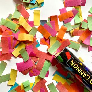 30cm <b>Confetti</b> <b>Cannon</b> Multicolor <b>Confetti</b> Popper Party Shooter for Wedding Birthday Graduation Celebration Biodegradable Paper - Product Image 2