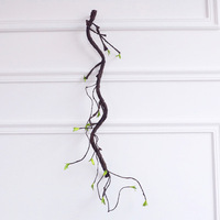 Vigne artificielle flexible pour reptiles, branche pliable, vigne jungle, grimpeur, jungle, forêt, branche pliable, décoration de terrarium, cage, habitat pour animaux de compagnie