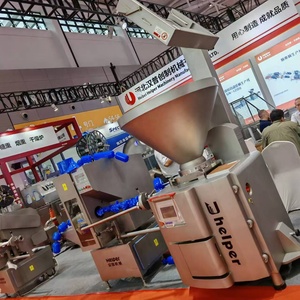 สายการผลิตไส้กรอกอัตโนมัติ เครื่องทำไส้กรอกแฮม/ชอริโซ/ซาลามิ/มอร์ทาเดลล่า/เวียนนา - Product Image 3