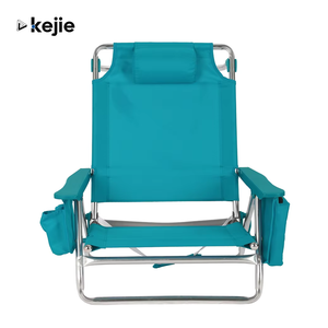 Ghế xếp ngoài trời hiện đại Kejie 5 tư thế, chất liệu nhôm, có thể gấp gọn, chịu tải 250lbs - Product Image 1