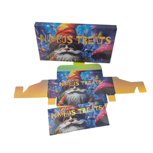 Boîte à <span class=keywords><strong>chocolat</strong></span> <span class=keywords><strong>vide</strong></span> personnalisée avec design champignon en feuille holographique, boîte à <span class=keywords><strong>chocolat</strong></span> avec 15 moules en polycarbonate <span class=keywords><strong>pour</strong></span> <span class=keywords><strong>chocolat</strong></span> - Product Image 4