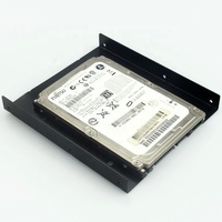 Staffa disco disco rigido da 2.5 pollici a 3.5 pollici unità a stato solido SSD staffa adattatore di montaggio in metallo