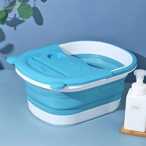 Baignoire pliable en plastique PP pour les pieds, portable, isolée, pour massage des pieds jusqu'au mollet, rectangulaire 26 cm, bassin domestique - Product Image 3