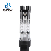 KD101A Vaccinateur automatique continu à double barillet pour volailles, pistolet seringue à double aiguille