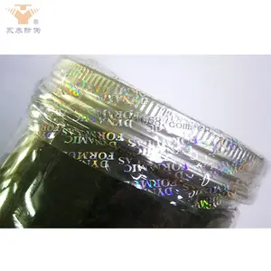 Custom hologram shrink sleeve shrink tube, heat sensitive shrink wrap sleeve shrink tube shrink seal