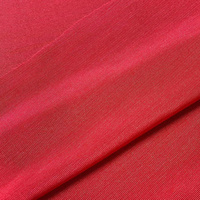 Maille extensible 4 directions en Spandex pour lingerie, tissu filet 160 g/m² en nylon brillant, rouleau tricoté uni teint, poids moyen, trame.