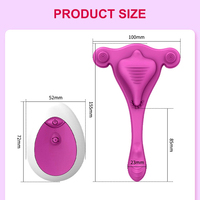 Tragbarer Vibrator für Frauen und Paare: Unsichtbares Ei mit App-Fernbedienung, kabellos gesteuerter G-Punkt- und Klitoris-Stimulator