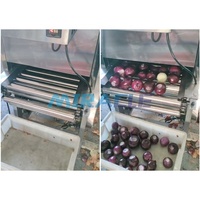 Machine professionnelle à éplucher les oignons à air comprimé, haute efficacité