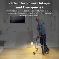 Lampes de nuit à capteur LED sans fil rechargeables de 500mAh, éclairage mural d'intérieur super mince activé par le mouvement pour la buanderie, les escaliers et le garage.