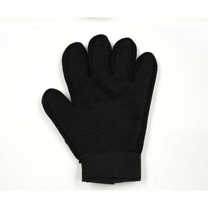 Pet <b>Bathing</b> Glove Silicone Orange Five Finger Massage For Cat <b>Dog</b> Grooming - Product Image 2