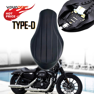 เบาะที่นั่งรถมอเตอร์ไซค์ดัดแปลง YD-SS-029ที่นั่งเดี่ยวเดินทางได้สบายสำหรับฮาร์เลย์ XL883 XL1200 2004 - 2022 - Product Image 5