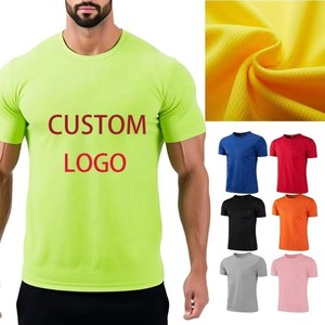CT0003 Quick Dry Sports T-<b>Shirt</b>, Slim Breathable <b>Polyester</b> Gym Tee, Men Running Workout Custom Logo Wholesale - Product Image 2
