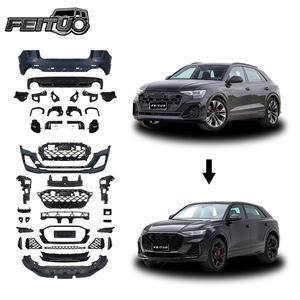 FEITUO Kits de carrosserie de haute qualité pour <span class=keywords><strong>Q8</strong></span> 2024 Mise à niveau vers la grille de pare-chocs avant et arrière RSQ8 - Product Image 1