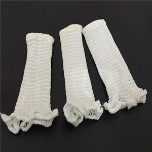 Medical Elastic Bandage Cap Mesh <b>Head</b> <b>Cover</b> Size No 6 No 7 No 8 White EEG Cap For Adults And Children - Product Image 1