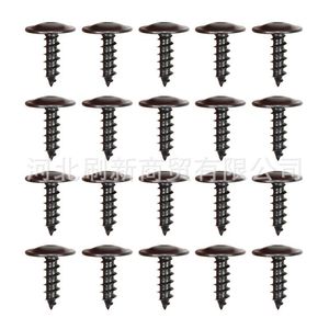 Tornillos autorroscantes Torx negros de 5x16mm para fijación de paneles de puertas de automóviles en plástico - Product Image 4