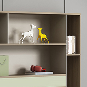 Étagère ouverte extensible et convertible moderne personnalisée avec rangement et classeur pour salle de sport, école, hôtel - Utilisation commerciale en option - Product Image 4