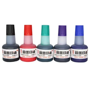 Hot sale 30ml self inking stamp refill ink self stamp refill ink