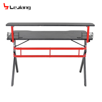Échantillon gratuit de table d'ordinateur moderne en acrylique, support mural en bois pour jeux vidéo, petit coin pour enfants, support intelligent debout