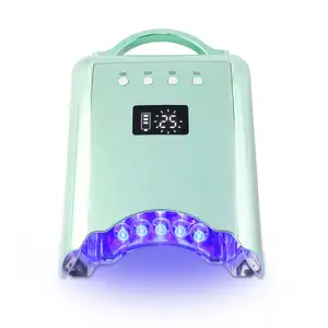 Phổ biến trong chúng tôi Nail Salon High Power Nail máy sấy không dây có thể sạc lại UV LED Nail đèn cho nghệ thuật