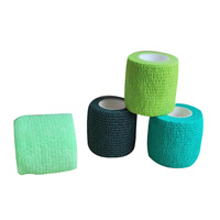 Bande de protection sportive élastique auto-adhésive en fibre de polyester, bandages non tissés pour doigts, unisexe, adaptés aux étudiants, 4,5 m