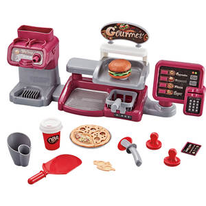 Ensemble <span class=keywords><strong>de</strong></span> <span class=keywords><strong>jeu</strong></span> pour enfants avec <span class=keywords><strong>caisse</strong></span> <span class=keywords><strong>enregistreuse</strong></span>, <span class=keywords><strong>jeu</strong></span> <span class=keywords><strong>de</strong></span> cuisine, restaurant, pizzeria, burger, café, boutique, jeux - Product Image 3