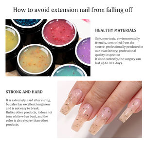 Gel Constructor de Uñas de Alta Calidad OEM/ODM, Gel UV para Extensión de Uñas, Gel Constructor de Uñas Colorido con Efecto Flor, Gel Constructor de Uñas para Salón de Belleza - Product Image 6