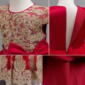 Eleganti Abiti da <span class=keywords><strong>Damigella</strong></span> Floreali per Bambine, Stile Dolce per Matrimoni, Disponibili in Stock e Personalizzabili - Product Image 6