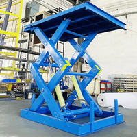 Rails d'opération et de sécurité certifiés AC, cadre en acier durable, élévateur hydraulique pour usage industriel à long terme