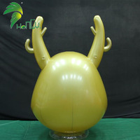Forme personnalisée de ballon gonflable, boule de dragon géante personnalisée, ballon gonflable publicitaire
