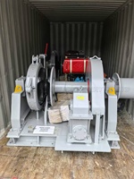 Treuil/palan à moteur diesel certifié à double tambour horizontal 20t BV