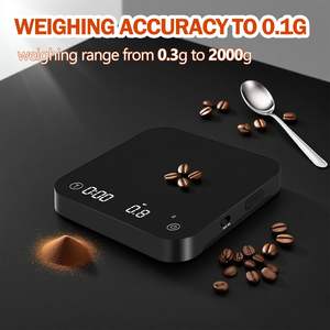 टाइमर स्वचालित 0.1 जी/2000 जी/जी रिचार्जेबल प्रिस्क्रिप्शन स्केल के साथ कॉफी स्केल का नेतृत्व किया प्रदर्शन - Product Image 4