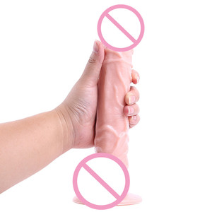 Hot Sale Sex Toy Artificial <strong>Penis</strong> Big <strong>Plastic</strong> <strong>Dildo</strong> for Women - Product Image 4