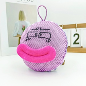 Bán Buôn Phim Hoạt Hình Hiện Đại Hình Nylon Tắm Loofah Tắm Tẩy Tế Bào Chết Phun Pad Chất Lượng Cao Nhẹ Nhàng Chăm Sóc Da Tắm Bọt Biển Nhà Máy Giá - Product Image 4