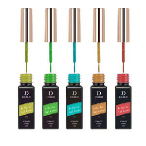 <span class=keywords><strong>Deroi</strong></span> 12 couleurs, logo privé, ensemble de gel pour nail art, gel de peinture pour liner, gel de dessin pour liner, gel d'art pour liner - Product Image 2