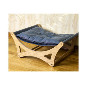 Hamac en bois, lit en bois, meubles pour chats - Product Image 1