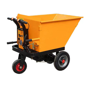 Chariot à benne basculante électrique XUHANGWANG 4x6 à longue durée de vie pour le transport de mortier et de briques sur chantier - Product Image 3