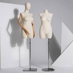 Maniquí de torso femenino gordo de talla grande al por mayor maniquí de <span class=keywords><strong>mujer</strong></span> de cadera grande con pantalones de exhibición de piernas - Product Image 1