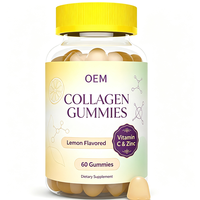 Gummies de collagène à mâcher, supplément de collagène hydrolysé, gommes beauté et bien-être pour une peau, des cheveux et des ongles d'apparence saine