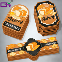 Adesivi Personalizzati per Pasticceria, Etichette Impermeabili e Oleorepellenti in Vinile per Imballaggi Alimentari, Decalcomanie Adesive Resistenti per Barattoli di Biscotti e Scatole