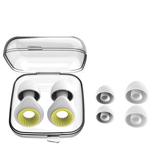 Bouchons d'oreilles en silicone super doux pour les dormeurs latéraux, bloque le <span class=keywords><strong>ronflement</strong></span>, bouchons d'oreille réutilisables confortables - Product Image 3