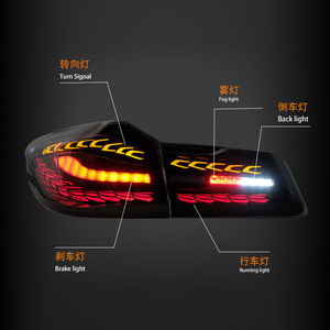 Luces traseras LED para BMW Serie 5 G30 G38 2017-2019, luces de freno de repuesto con luz fluida, faros delanteros automotrices - Product Image 4