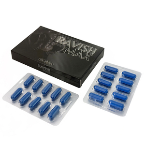 Complément alimentaire pour hommes à base d'herbes thaïlandaises RAVISH MAX, 10 capsules, conditionnées séparément - Product Image 1