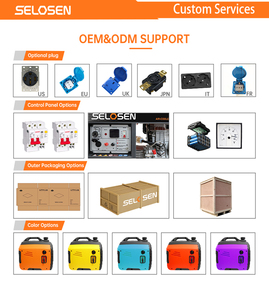 Generador Portátil de Gasolina de 110V/230V y 8kW para Coche, Camping y Cortes de Energía, Generador Eléctrico de Gasolina, Notstromaggregat HS6250isE - Product Image 3