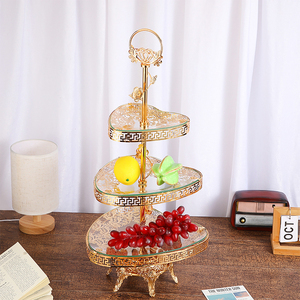 <span class=keywords><strong>Plateau</strong></span> à fruits nordique à 3 niveaux en métal, <span class=keywords><strong>plateau</strong></span> de rangement pour bonbons, vaisselle personnalisée, fournitures hôtelières, décoration intérieure, directement de l'usine - Product Image 1
