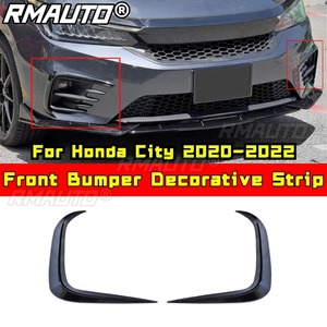 Tira Decorativa para Parachoques Delantero, Protección de Maletero, Kit de Carrocería para Honda City 2020-2022, Accesorios para Automóviles - Product Image 1