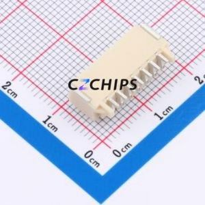 QA2009AWR-07-D1CB1-R Wire-to-<b>Board</b> Pin Header SMD,P=2mm,Horizontal <b>Mount</b> Connector 1x7P 2mm Horizontal <b>Mount</b> 7P - Product Image 2