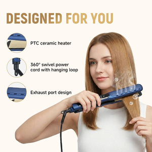 Hete aanbieding: Haargereedschap voor thuisgebruik, haargereinigingskam met plastic handvat, stylingproduct voor het stijlen van haar met LED-display - Product Image 3