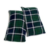 Oreiller de cou personnalisé Offre Spéciale paquet de chaleur de graines de lin de sarrasin coussin chauffant au micro-ondes pour la thérapie soulagement de la douleur