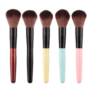 Brosse longue en plastique pour la poussière des ongles, rose, noire, bleue, en fibres douces, pour le nettoyage des ongles et la manucure - Product Image 5
